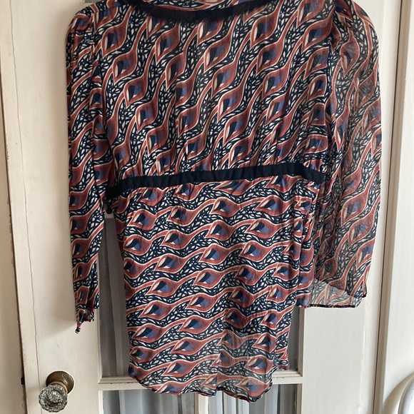 Le Full women boho top size 8 run small 4/6 - Picture 3 of 5